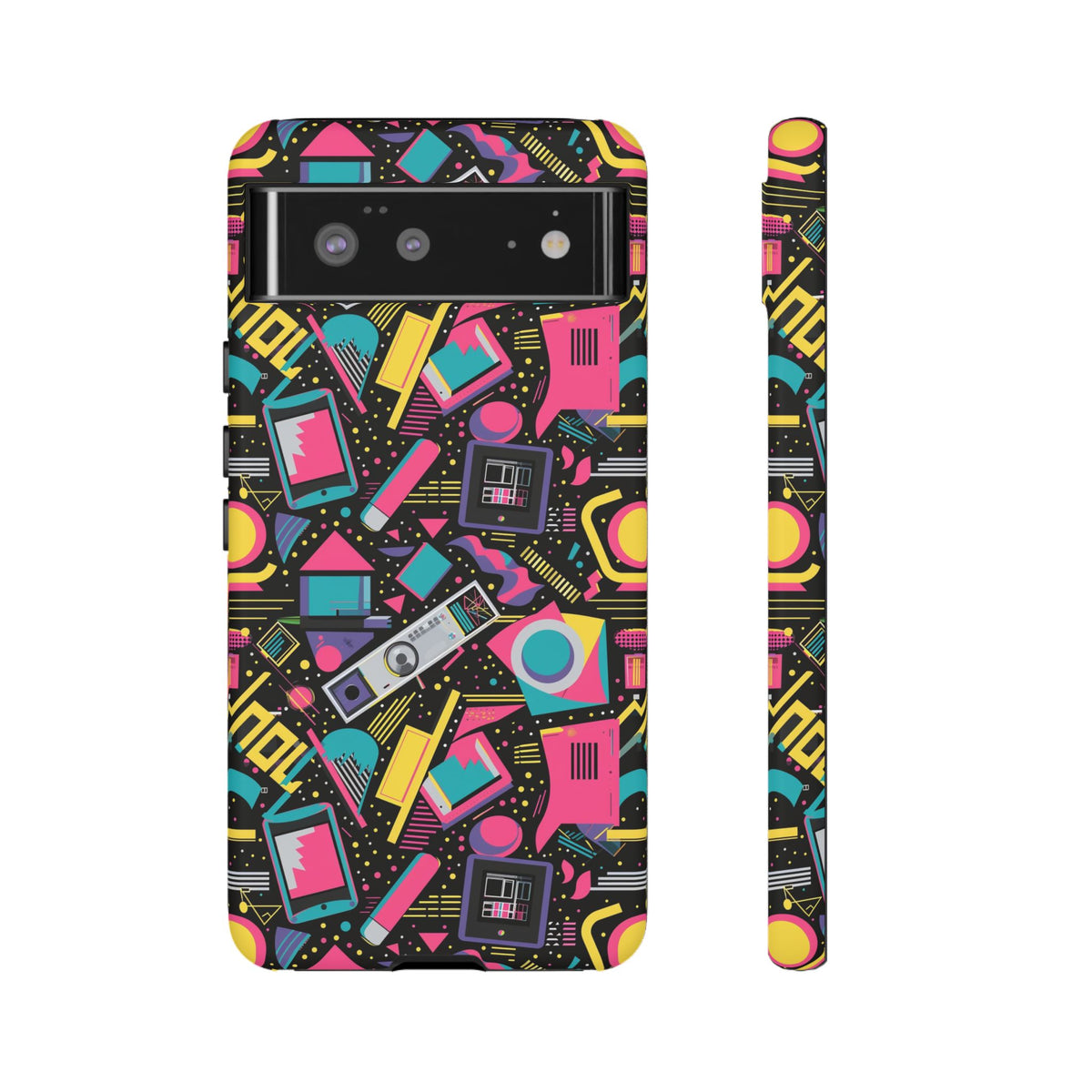 Retro 80s Seamless Phone Case – Vintage Style Meets Modern Protection 192