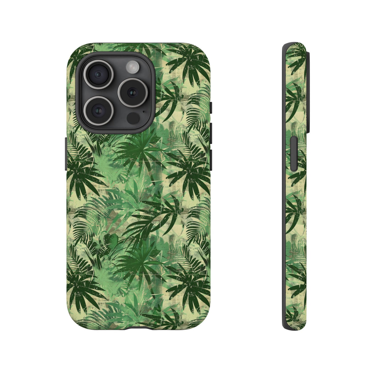 Jungle Pattern Phone Case – Exotic & Lush Design for Your Phone 336