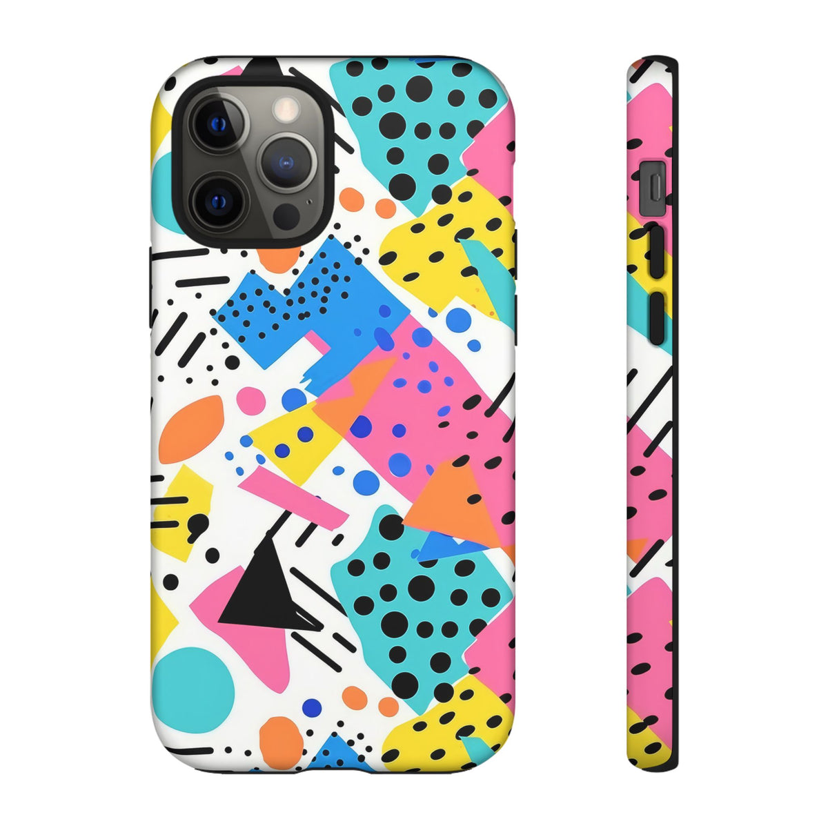 Bright Summer Memphis Design Phone Case – Vibrant and Playful Phone Cover