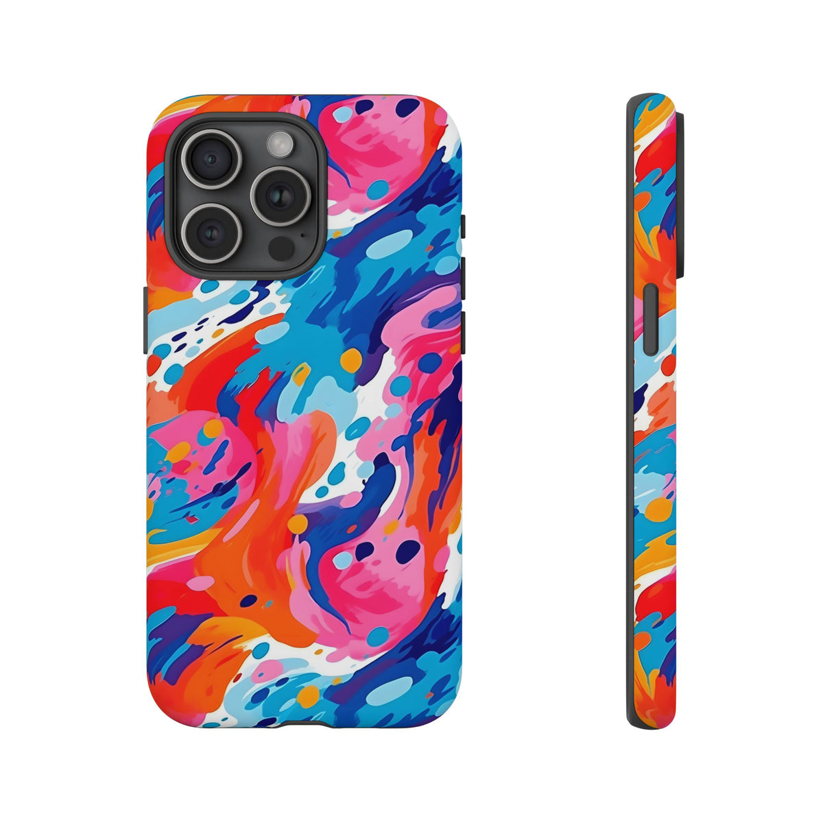 Abstract Painting Design Phone Case – Modern Art-Inspired Phone Cover 4