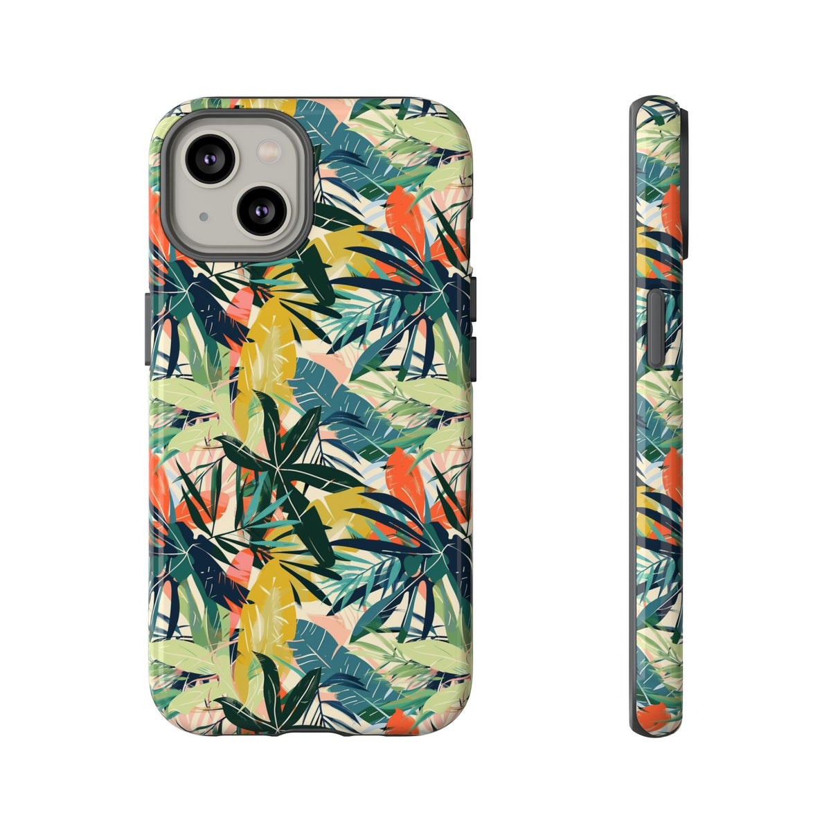 Jungle Pattern Phone Case – Exotic & Lush Design for Your Phone 349