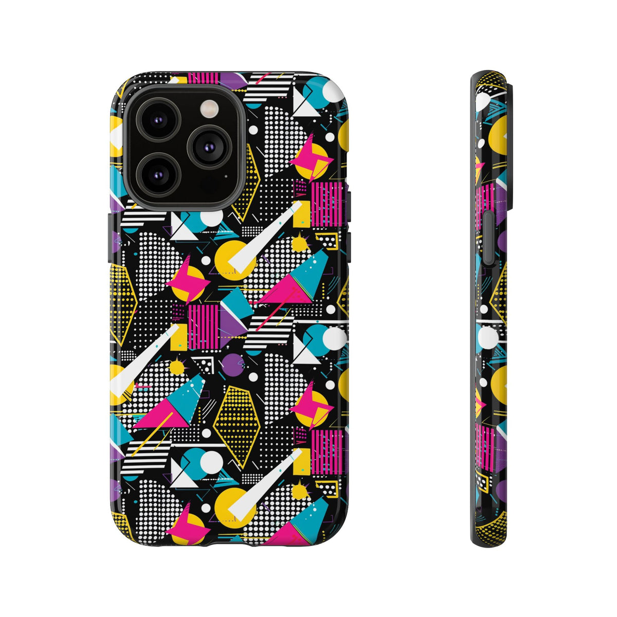 Retro 80s Seamless Phone Case – Vintage Style Meets Modern Protection 173