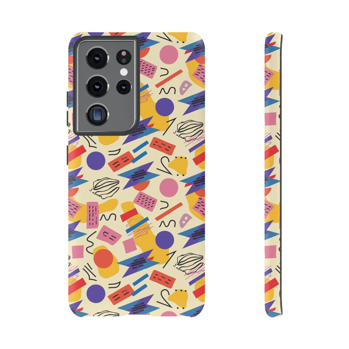 90s Themed Seamless Pattern Phone Case – Embrace Retro Style and Protection 270