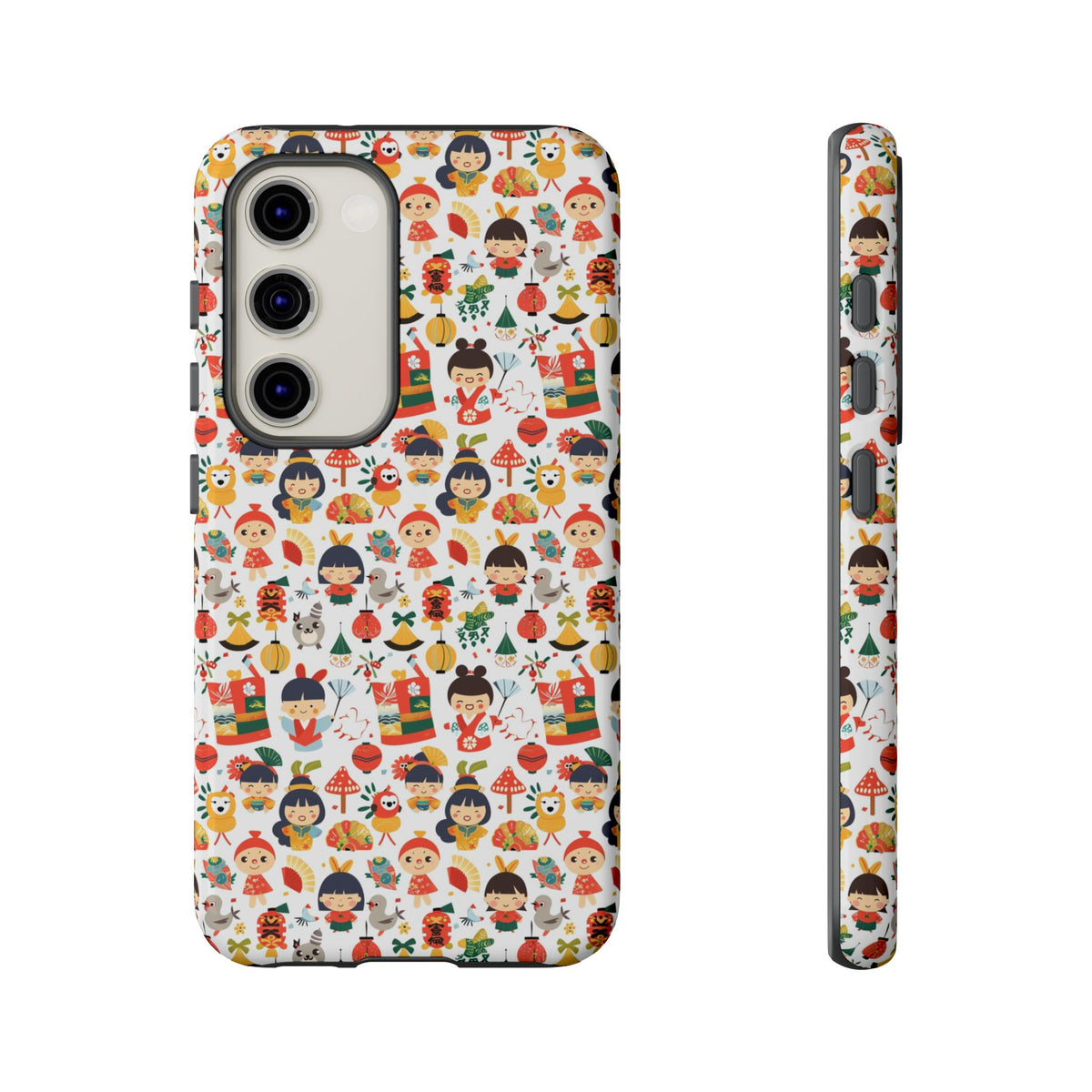 Japanese Pattern Phone Case – Elegant & Timeless Design for Your Phone 102