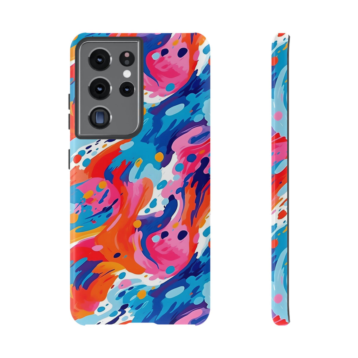 Abstract Painting Design Phone Case – Modern Art-Inspired Phone Cover 4