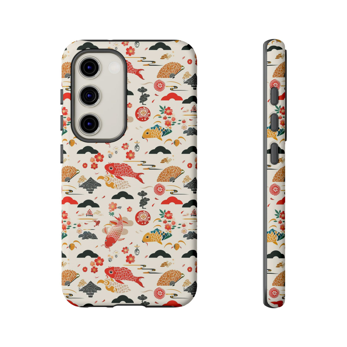 Japanese Pattern Phone Case – Elegant & Timeless Design for Your Phone 154