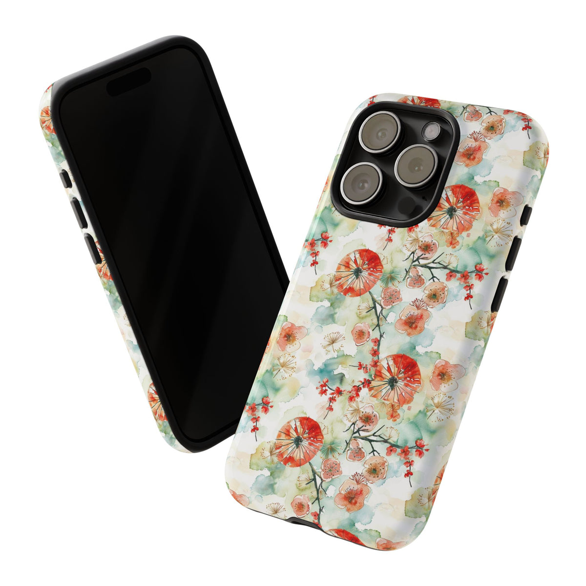 Japanese Pattern Phone Case – Elegant & Timeless Design for Your Phone 042