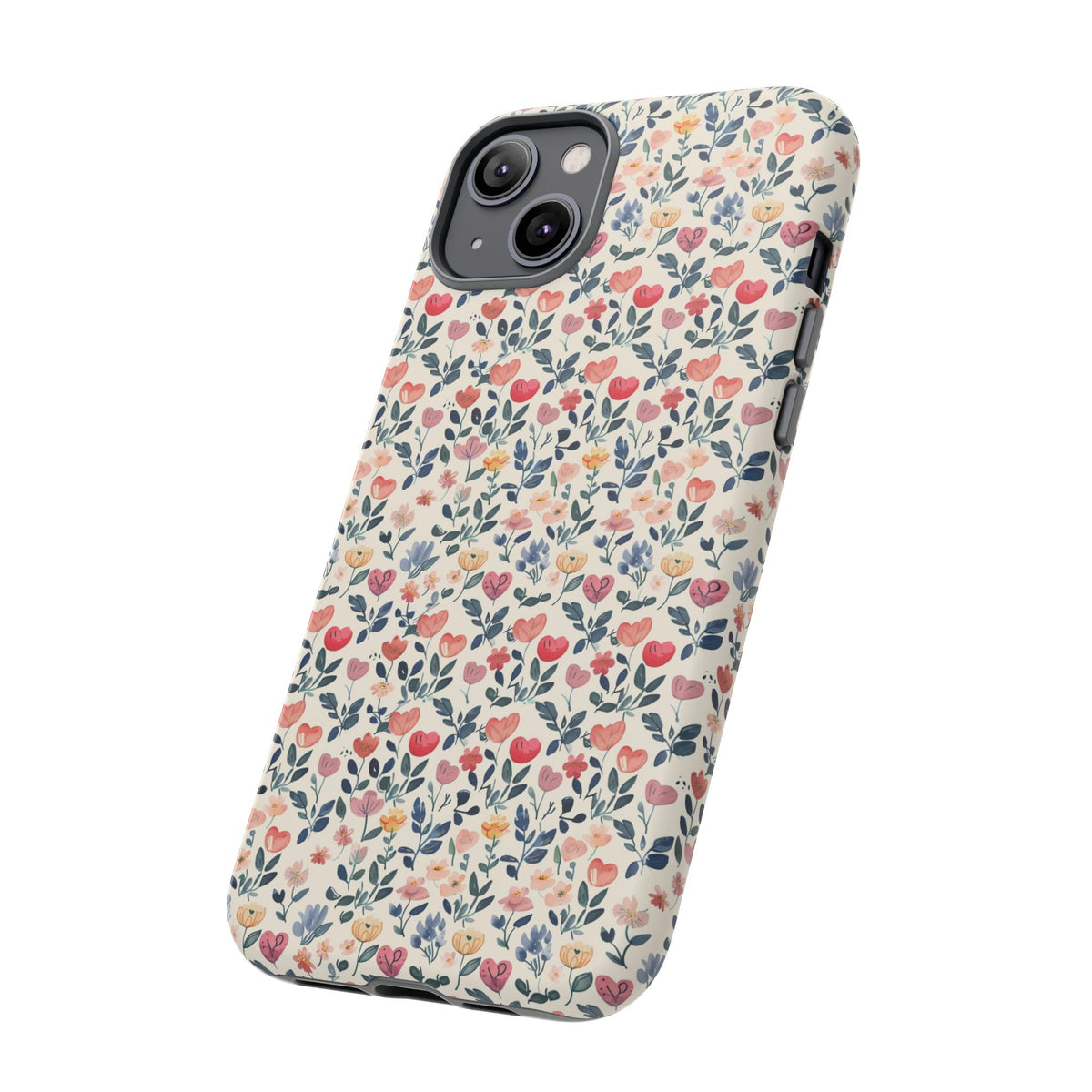 Heart Pattern Phone Case – Stylish & Loving Design for Your Device 261