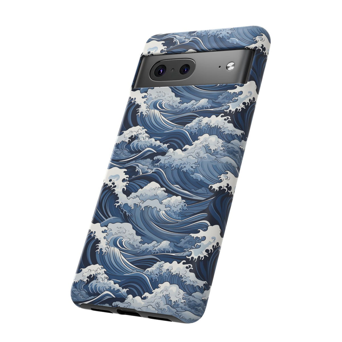 Japanese Waves Phone Case – Embrace Timeless Elegance with Classic Design