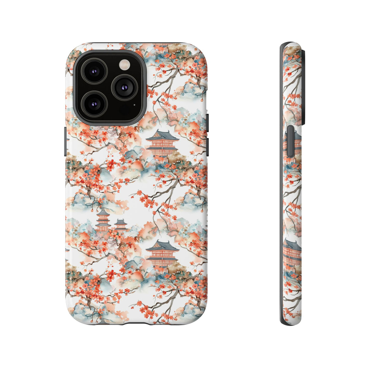 Japanese Pattern Phone Case – Elegant & Timeless Design for Your Phone 019