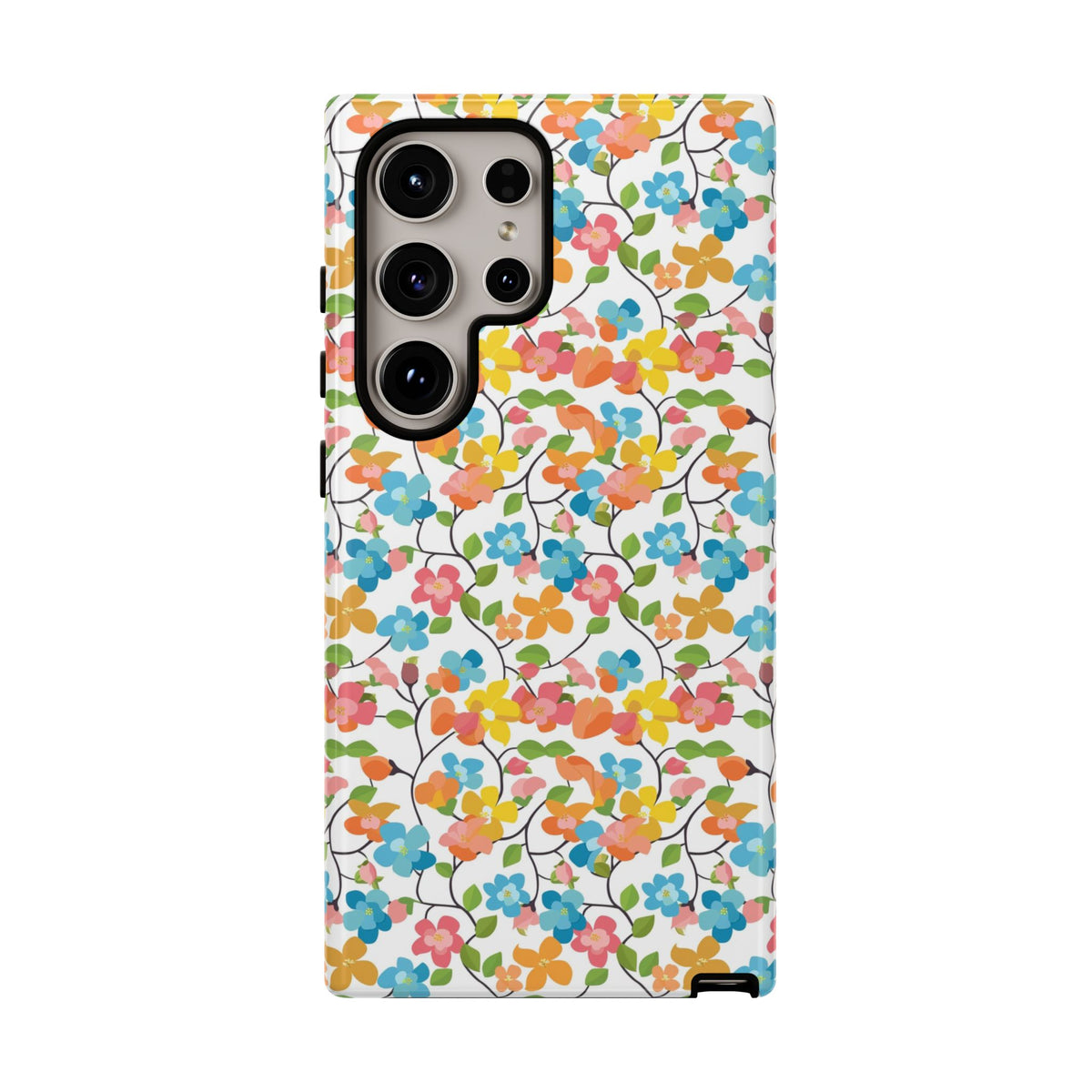 Spring Pattern Phone Case – Fresh & Vibrant Design for Your Phone 407