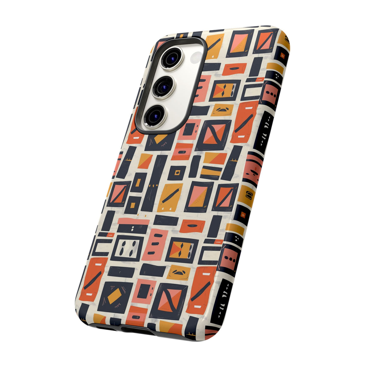 Stylish African Pattern Phone Case – Unique and Vibrant Protection 087