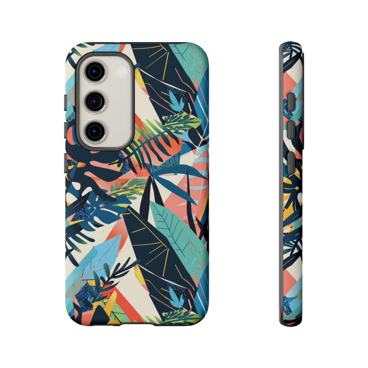 Jungle Collage Phone Case – Vibrant & Durable