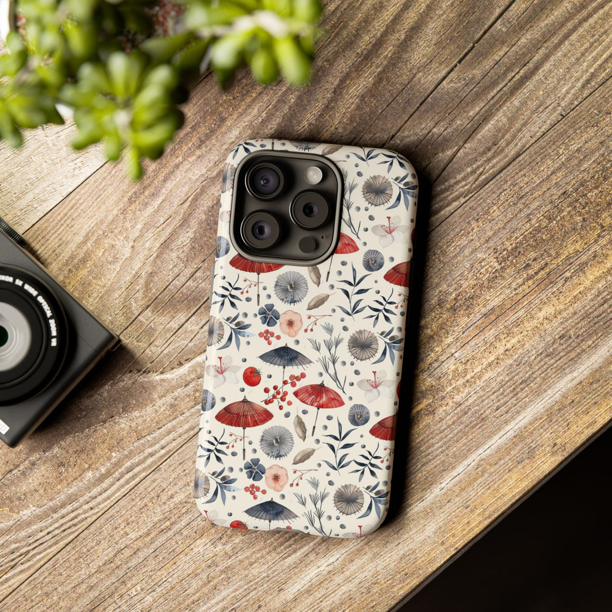 Japanese Pattern Phone Case – Elegant & Timeless Design for Your Phone 137