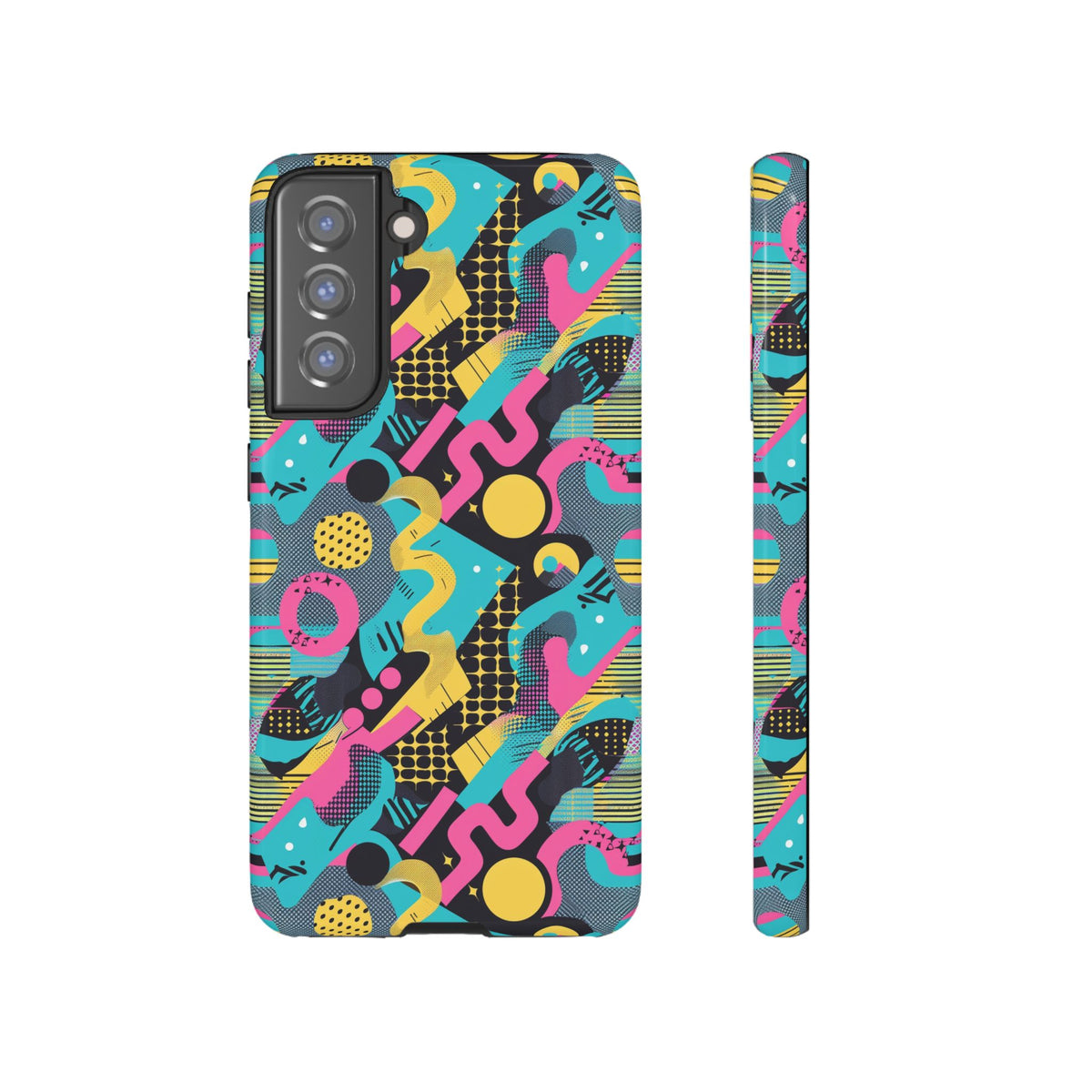 Retro 80s Seamless Phone Case – Vintage Style Meets Modern Protection 138