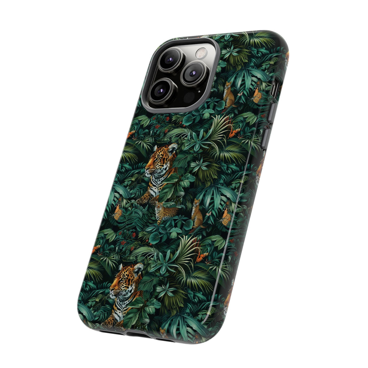 Jungle Pattern Phone Case – Exotic & Lush Design for Your Phone 326