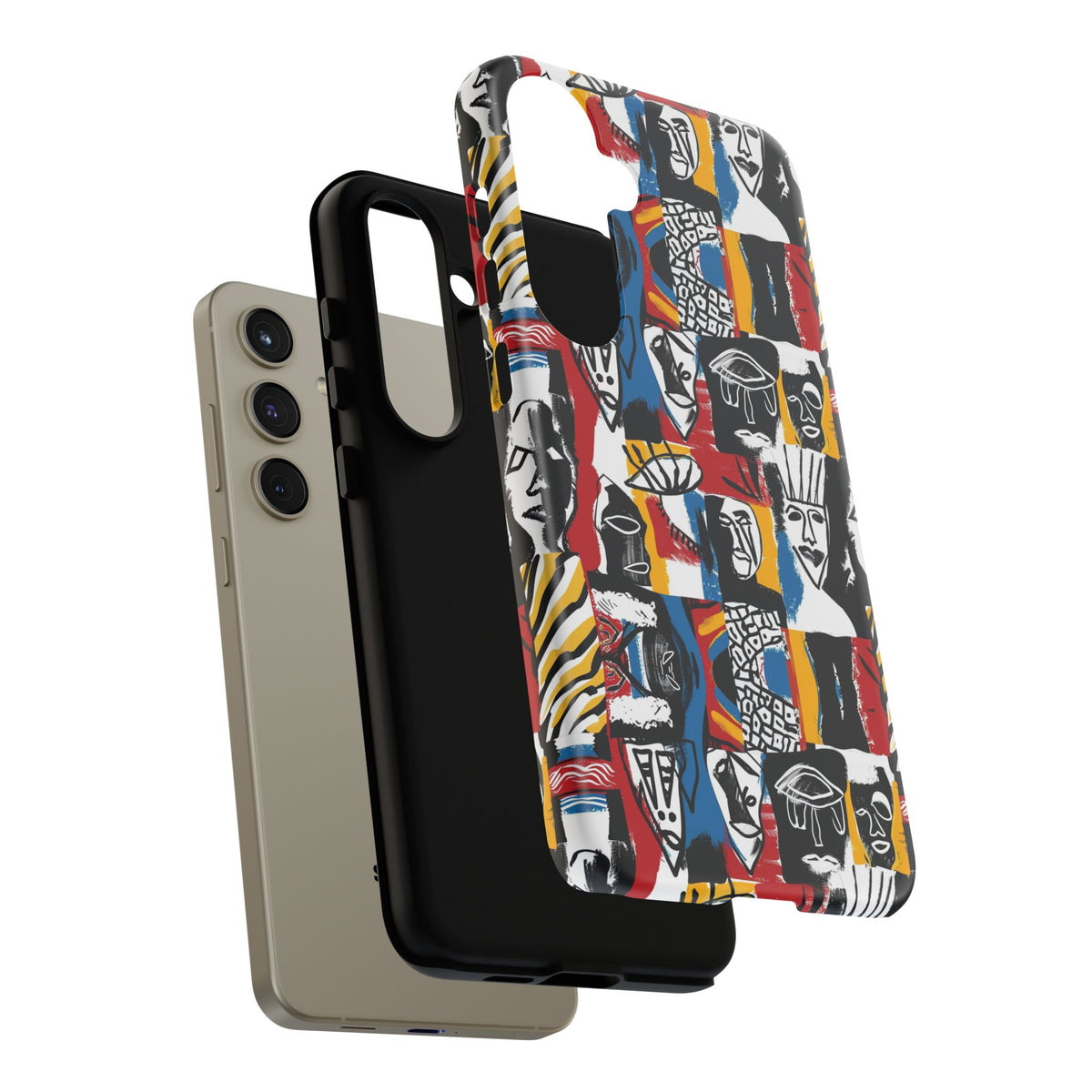 Stylish African Pattern Phone Case – Unique and Vibrant Protection 105