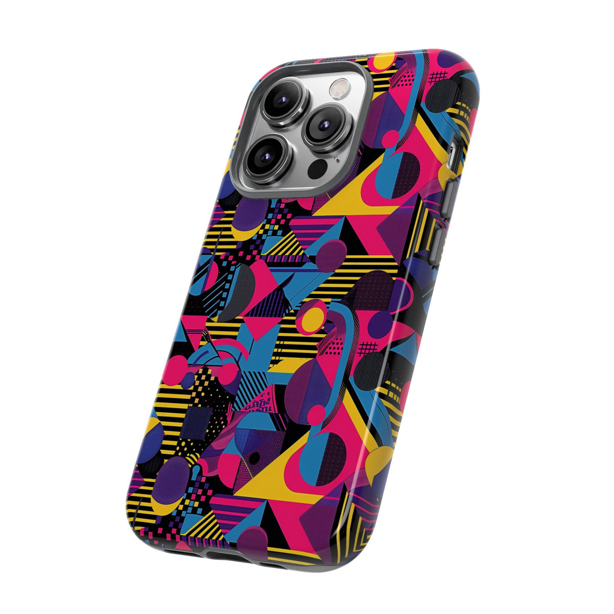 Retro 80s Seamless Phone Case – Vintage Style Meets Modern Protection 085