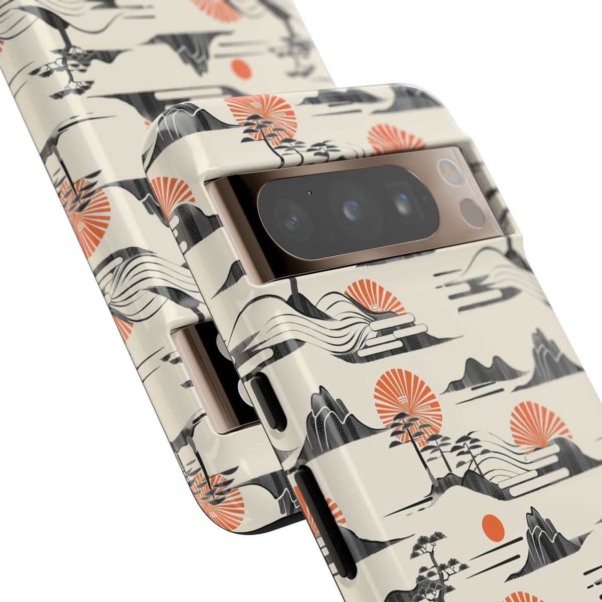 Japanese Pattern Phone Case – Elegant & Timeless Design for Your Phone 022