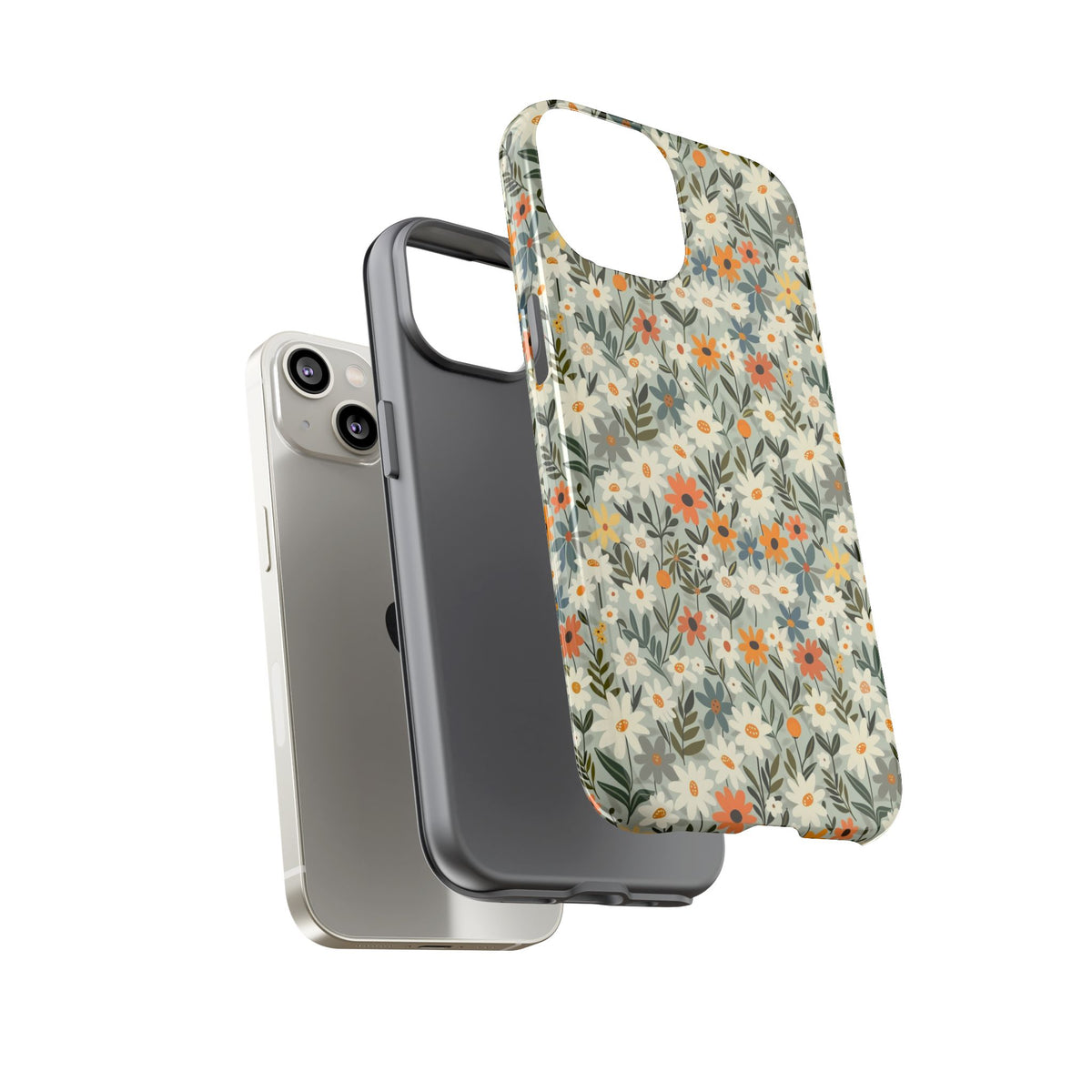 Spring Pattern Phone Case – Fresh & Vibrant Design for Your Phone 418