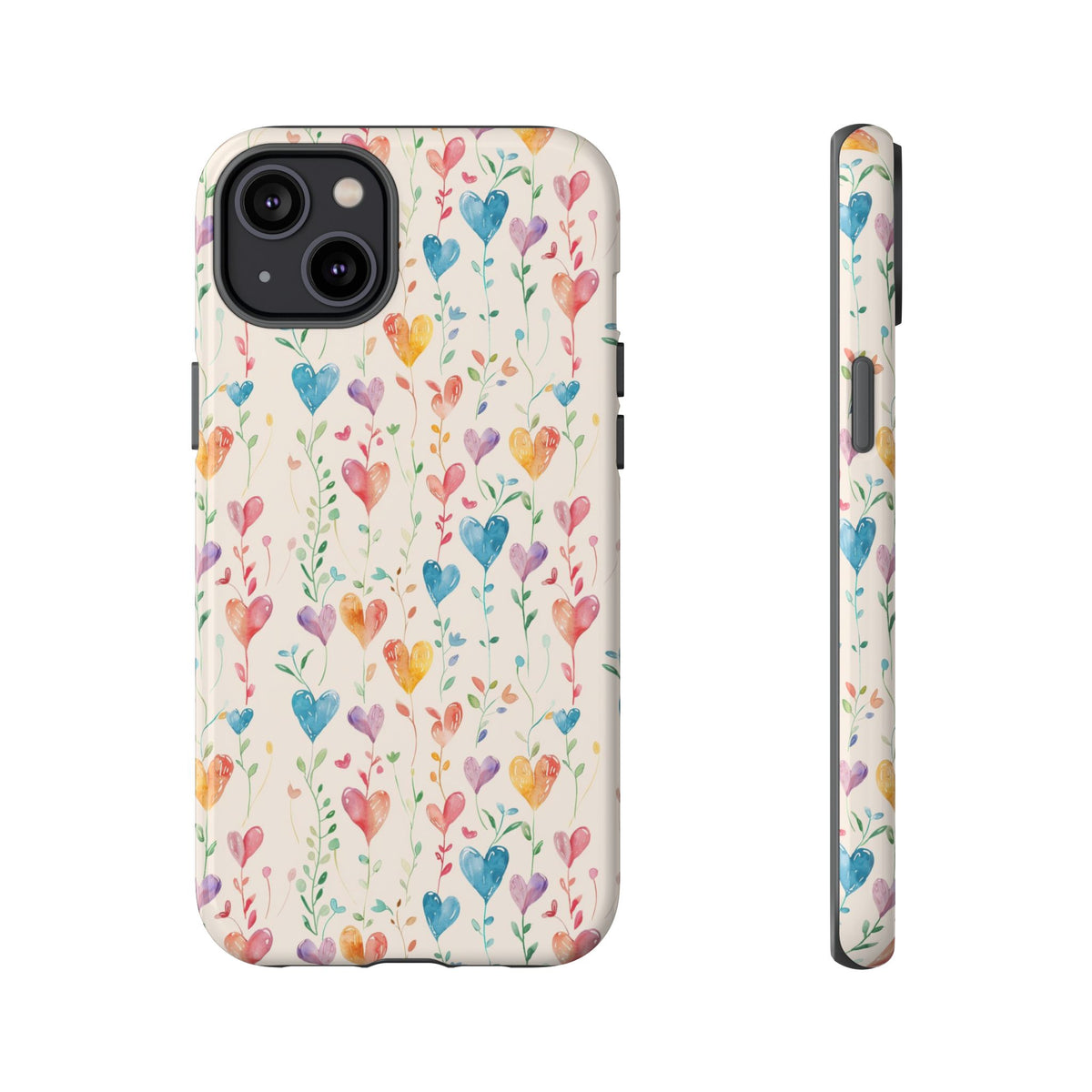 Heart Pattern Phone Case – Stylish & Loving Design for Your Device 226