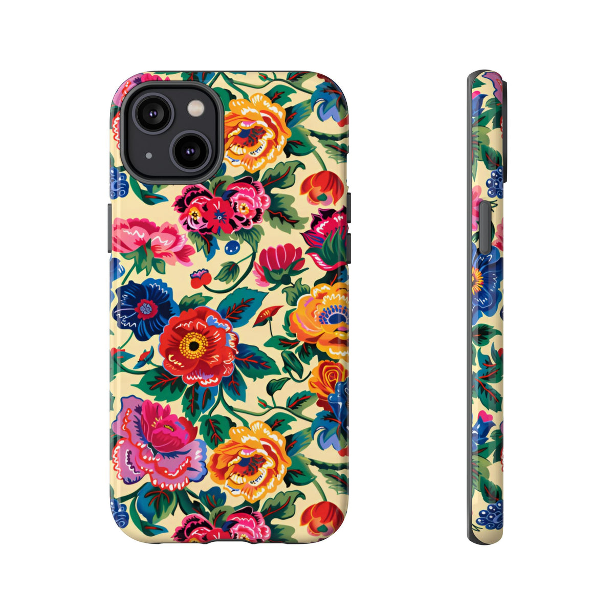 Frida Kahlo's Flower Phone Case – Artistic Elegance for Your Phone 3