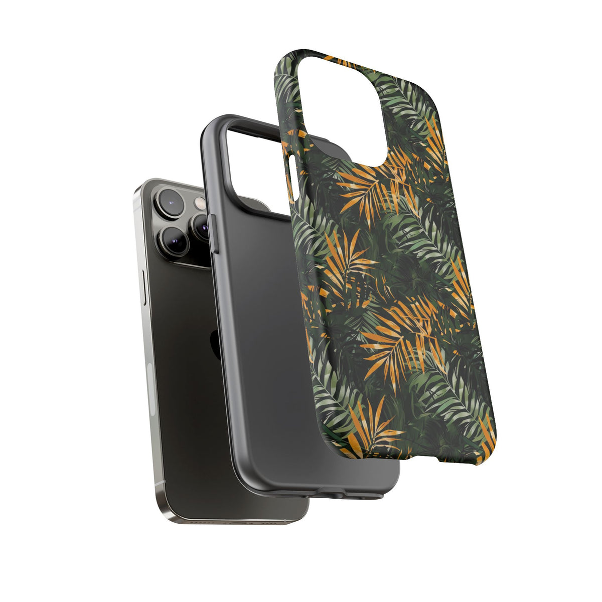 Jungle Pattern Phone Case – Exotic & Lush Design for Your Phone 332