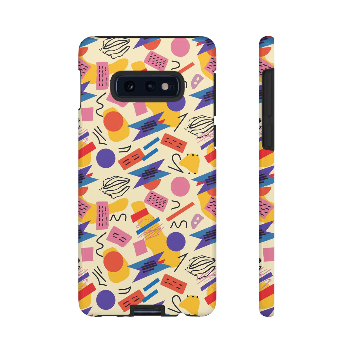 90s Themed Seamless Pattern Phone Case – Embrace Retro Style and Protection 270