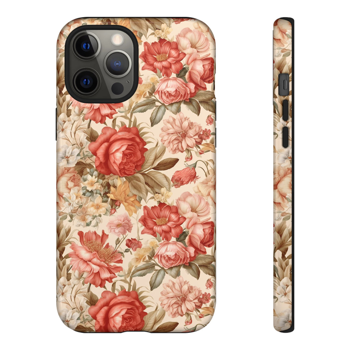 Antique Garden Botanical Phone Case - Vintage Botanical Phone Cover