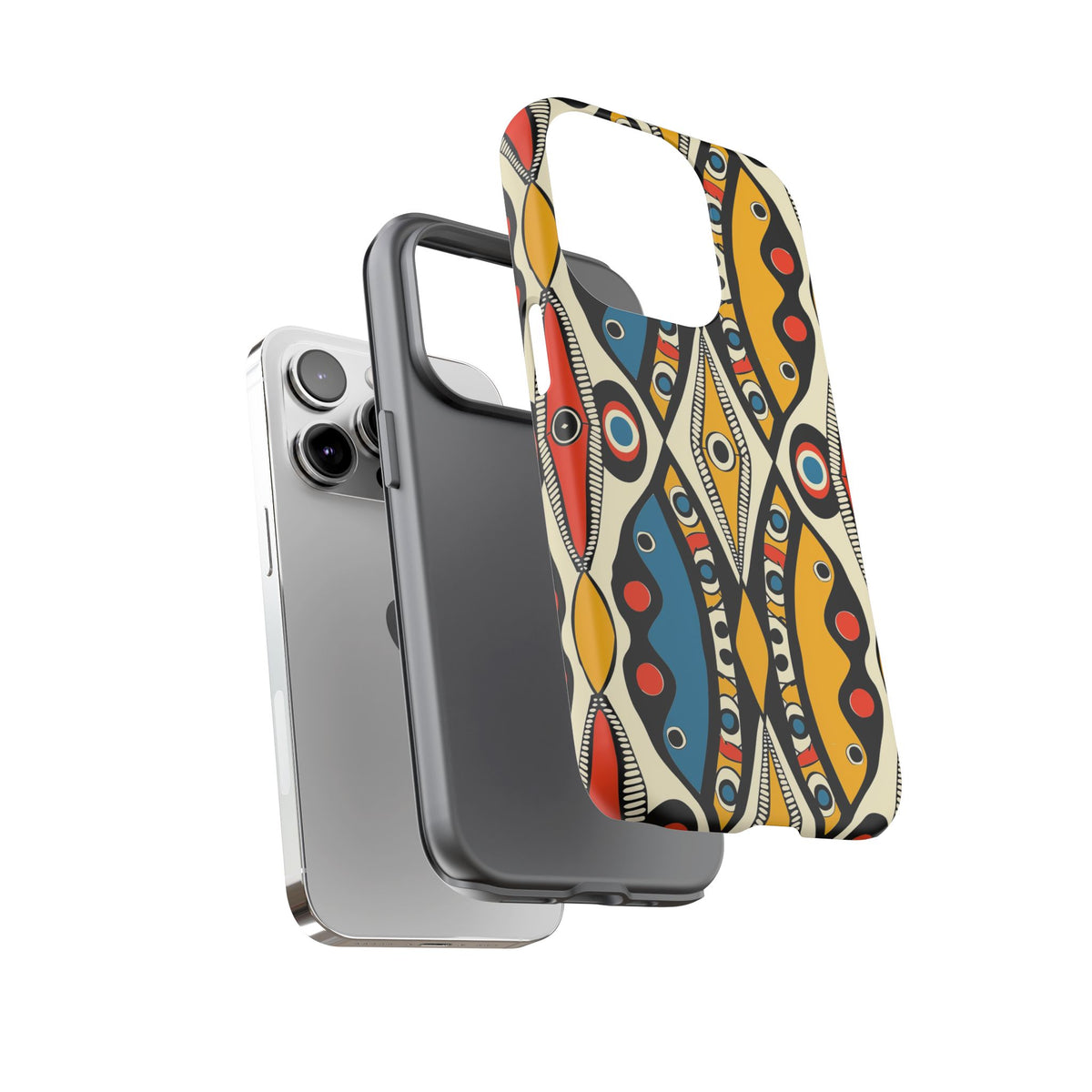 Stylish African Pattern Phone Case – Unique and Vibrant Protection 180