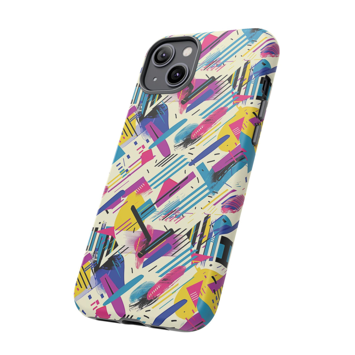 Retro 80s Seamless Phone Case – Vintage Style Meets Modern Protection 134