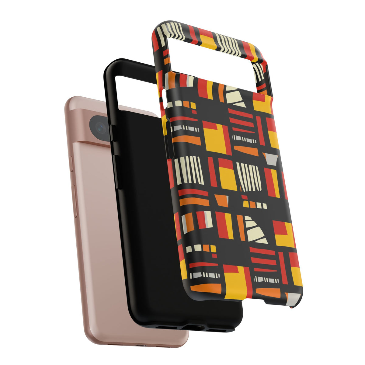 Stylish African Pattern Phone Case – Unique and Vibrant Protection 099