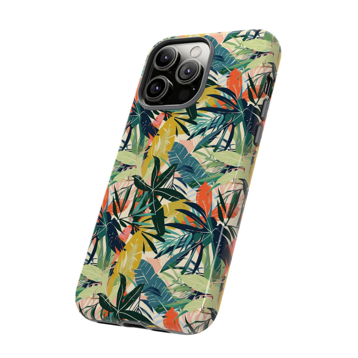 Jungle Pattern Phone Case – Exotic & Lush Design for Your Phone 349