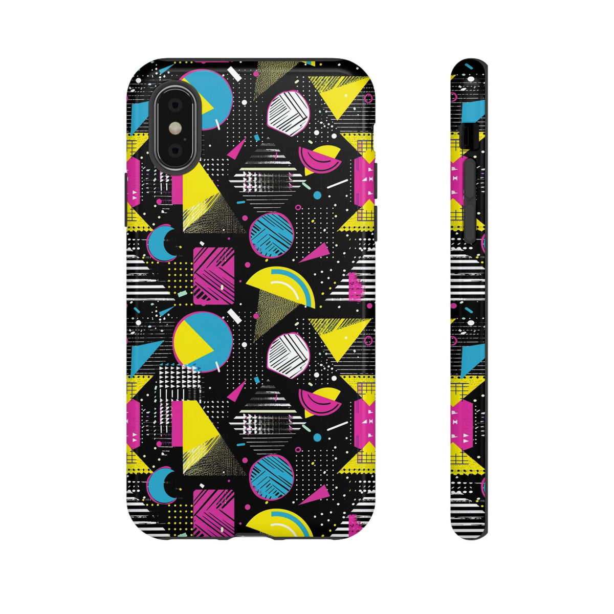 Retro 80s Seamless Phone Case – Vintage Style Meets Modern Protection 206