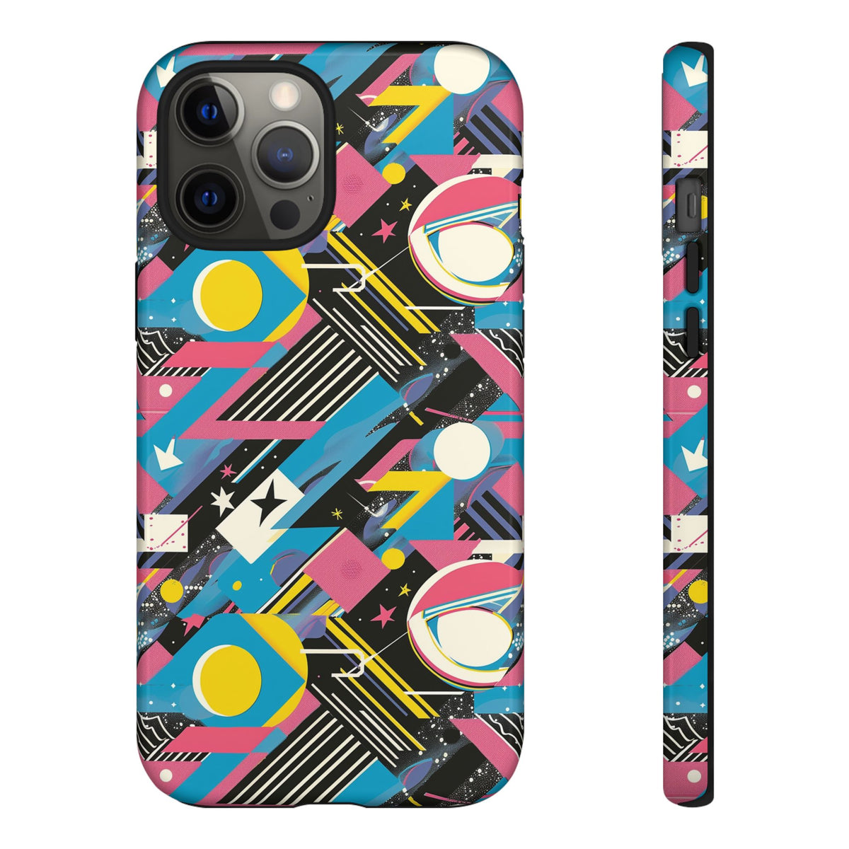 Retro 80s Seamless Phone Case – Vintage Style Meets Modern Protection 162