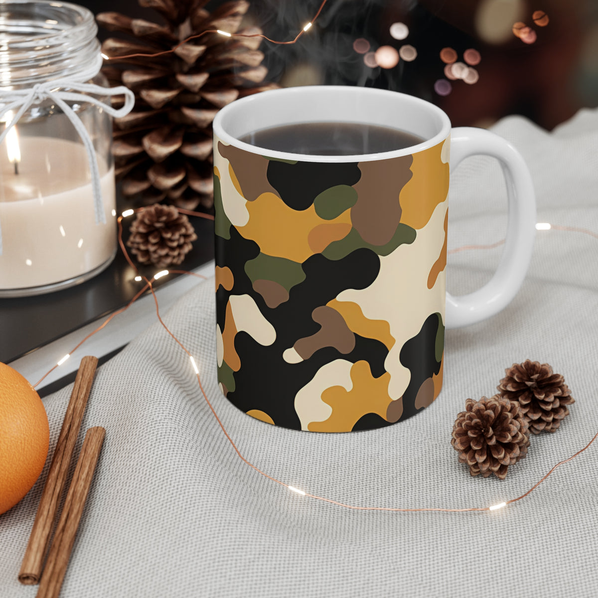 All-Over Camouflage Pattern Coffee Mug 150