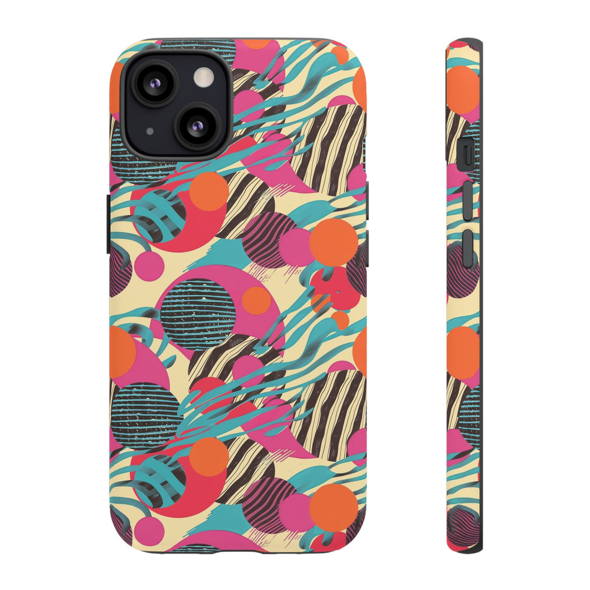 Retro 80s Seamless Phone Case – Vintage Style Meets Modern Protection 167