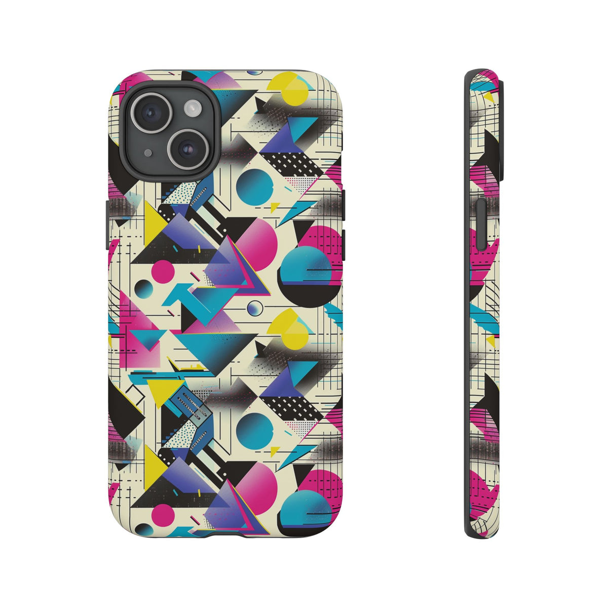 Retro 80s Seamless Phone Case – Vintage Style Meets Modern Protection 202