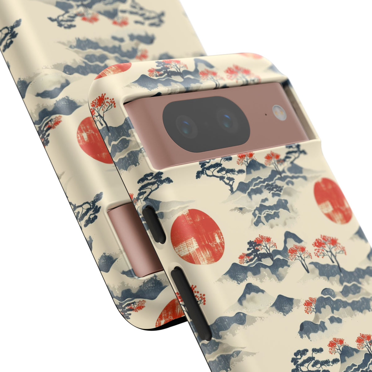 Japanese Pattern Phone Case – Elegant & Timeless Design for Your Phone 085