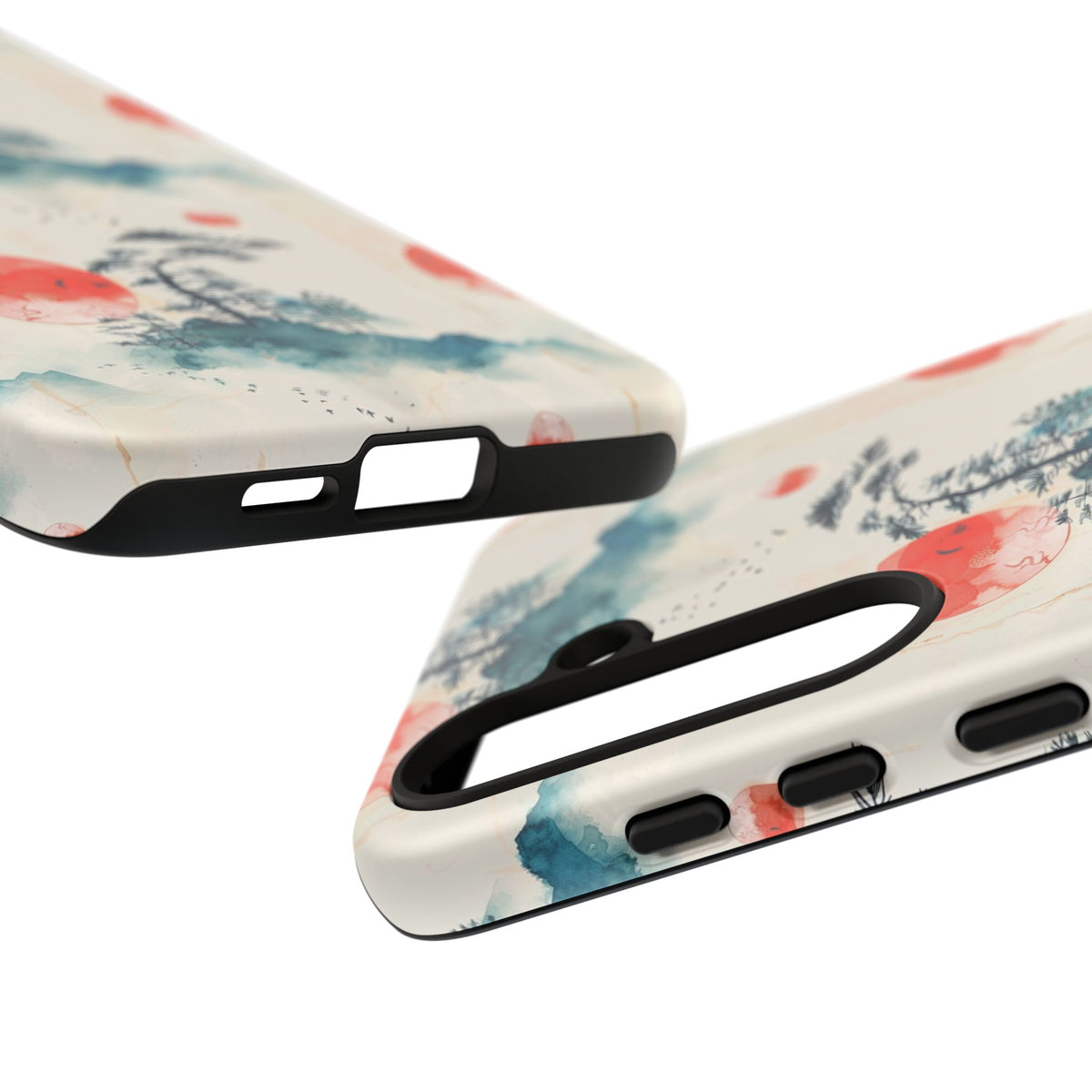 Japanese Pattern Phone Case – Elegant & Timeless Design for Your Phone 055