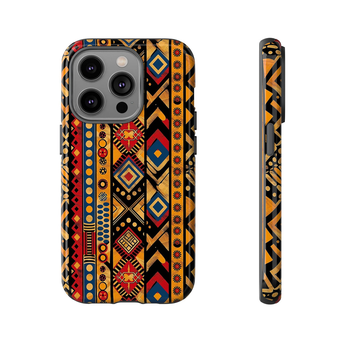 Stylish African Pattern Phone Case – Unique and Vibrant Protection 148