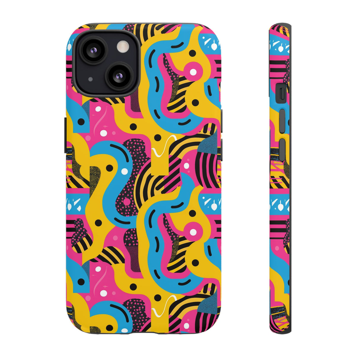 Retro 80s Seamless Phone Case – Vintage Style Meets Modern Protection 109