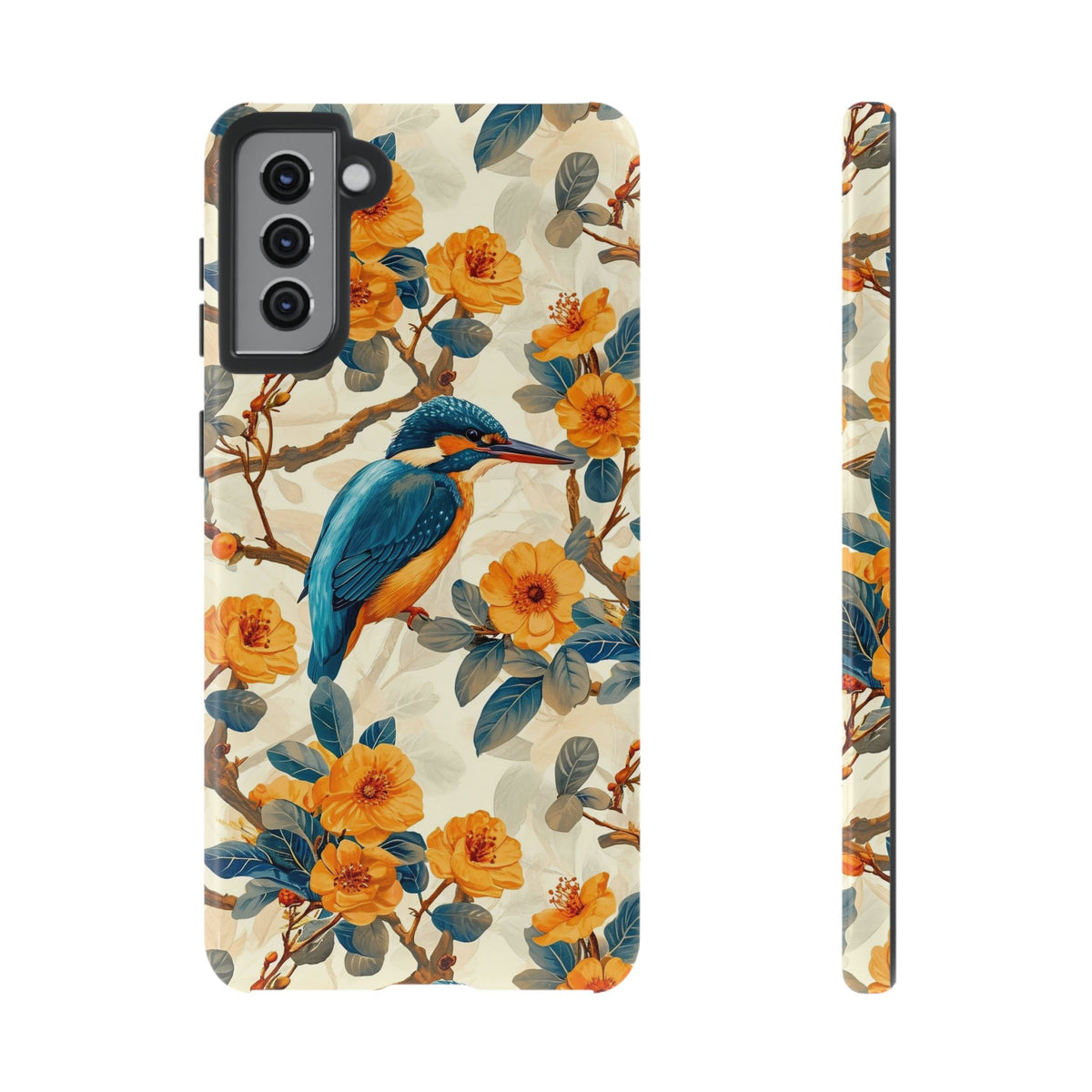 Birds Seamless Pattern Phone Case – Elegant and Timeless Avian Design