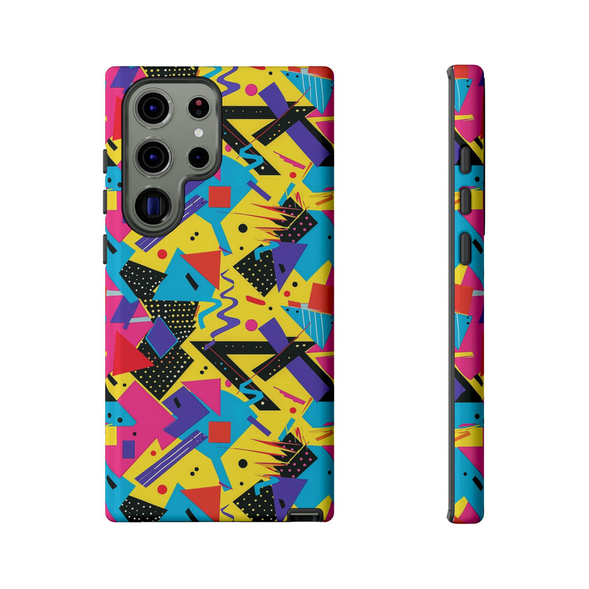 90s Themed Seamless Pattern Phone Case – Embrace Retro Style and Protection 223