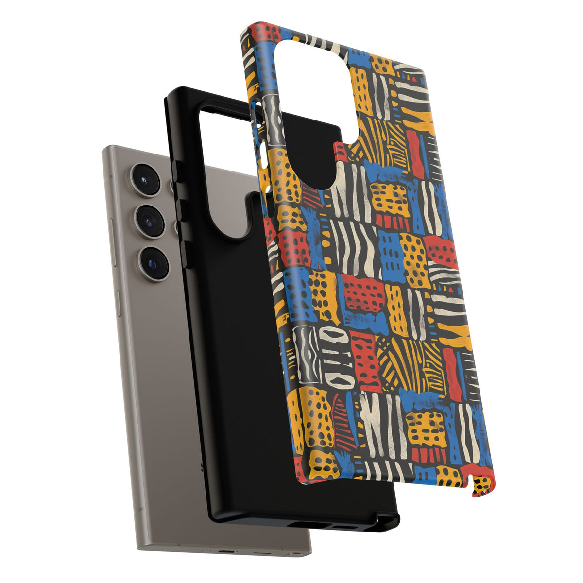 Stylish African Pattern Phone Case – Unique and Vibrant Protection 179