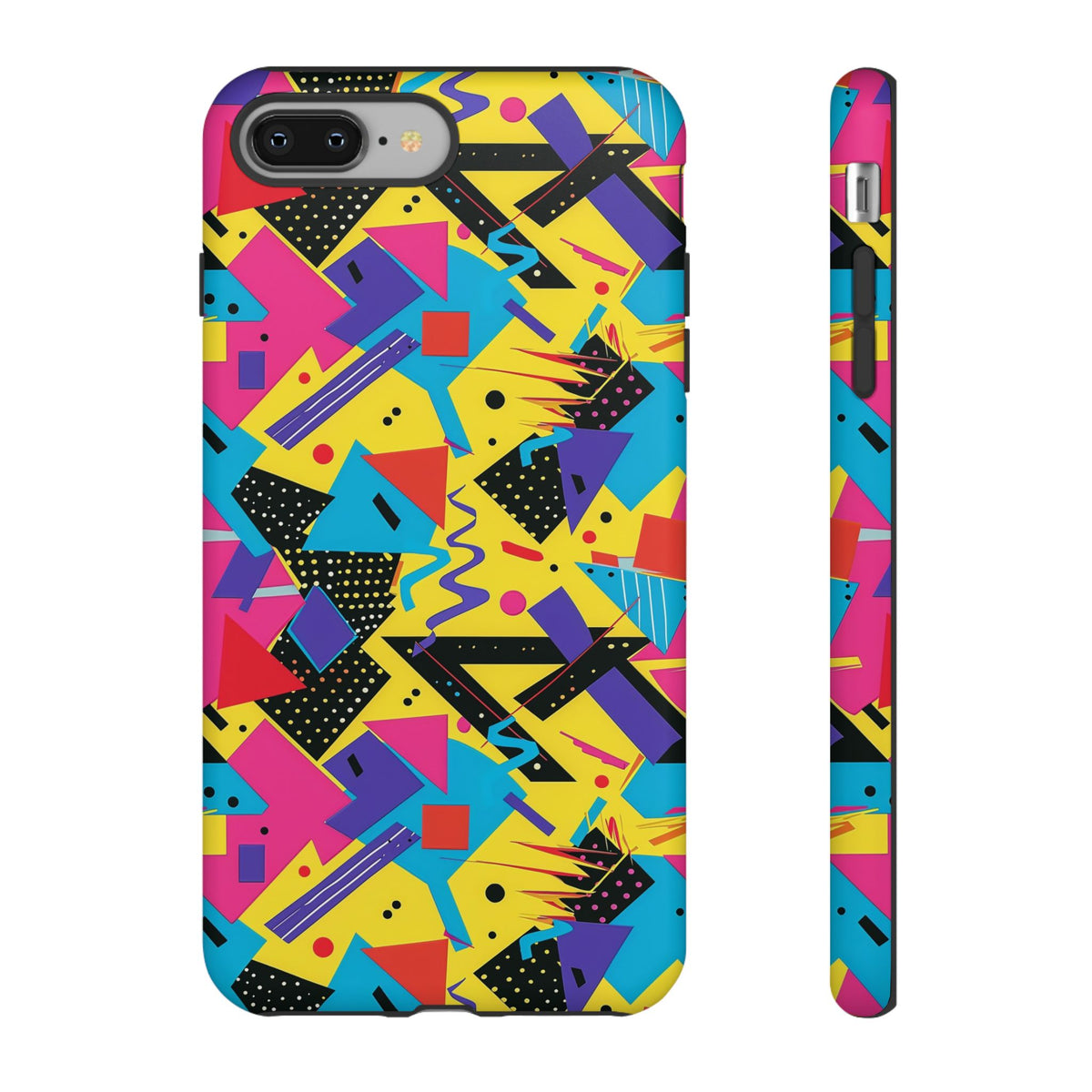 90s Themed Seamless Pattern Phone Case – Embrace Retro Style and Protection 223