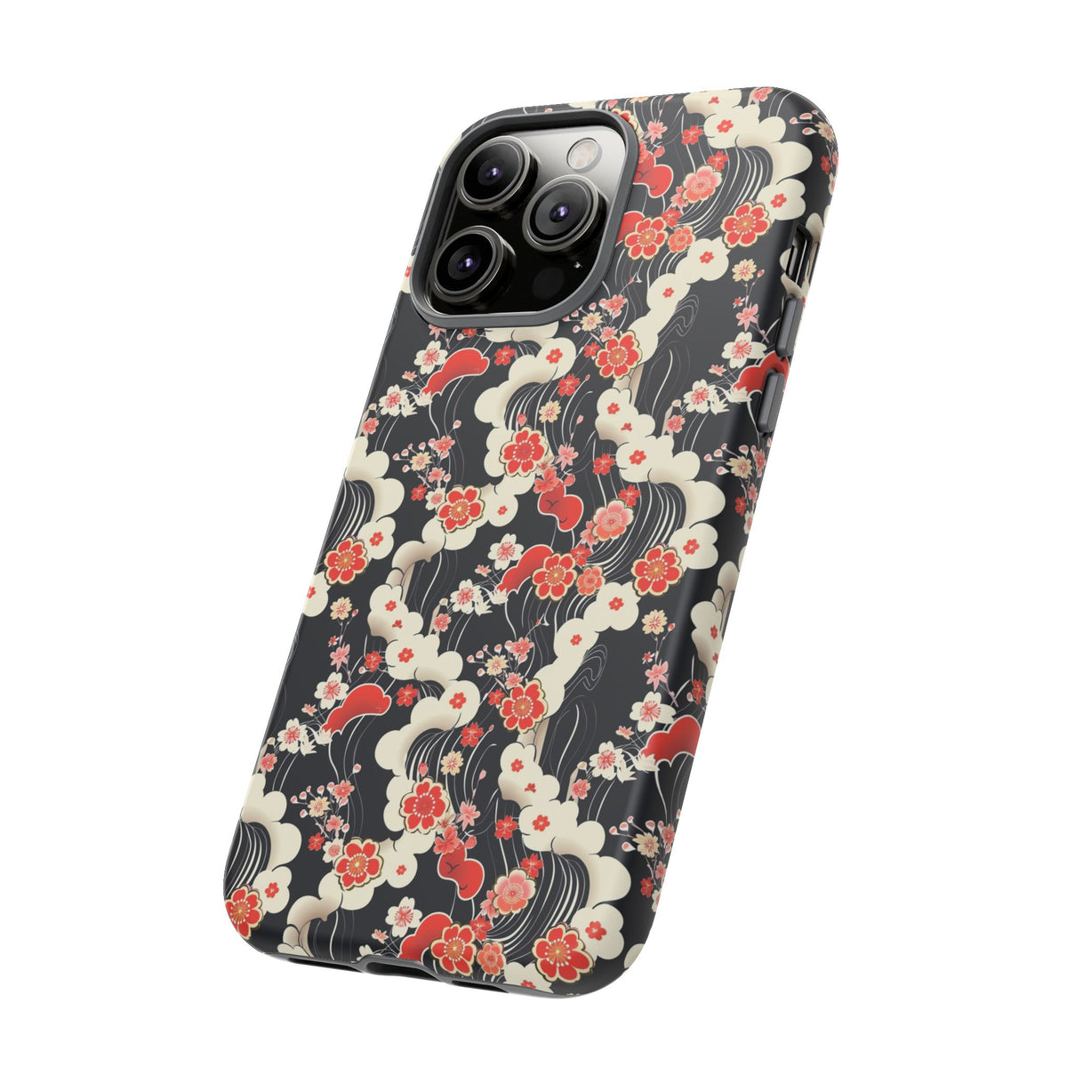 Japanese Pattern Phone Case – Elegant & Timeless Design for Your Phone 478