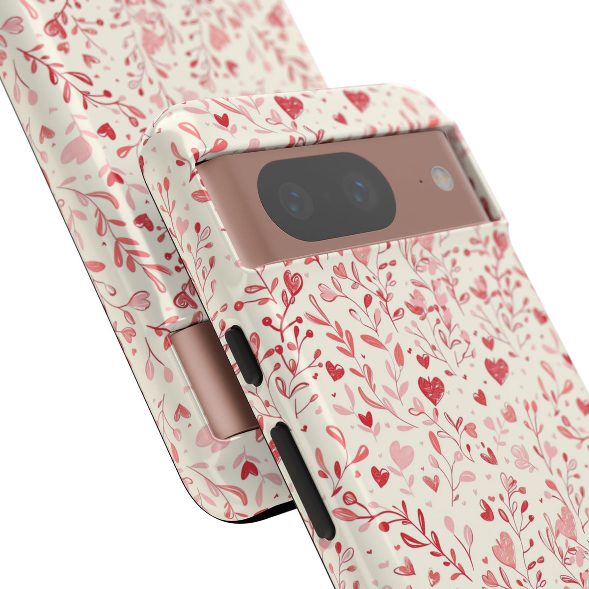 Heart Pattern Phone Case – Stylish & Loving Design for Your Device 823