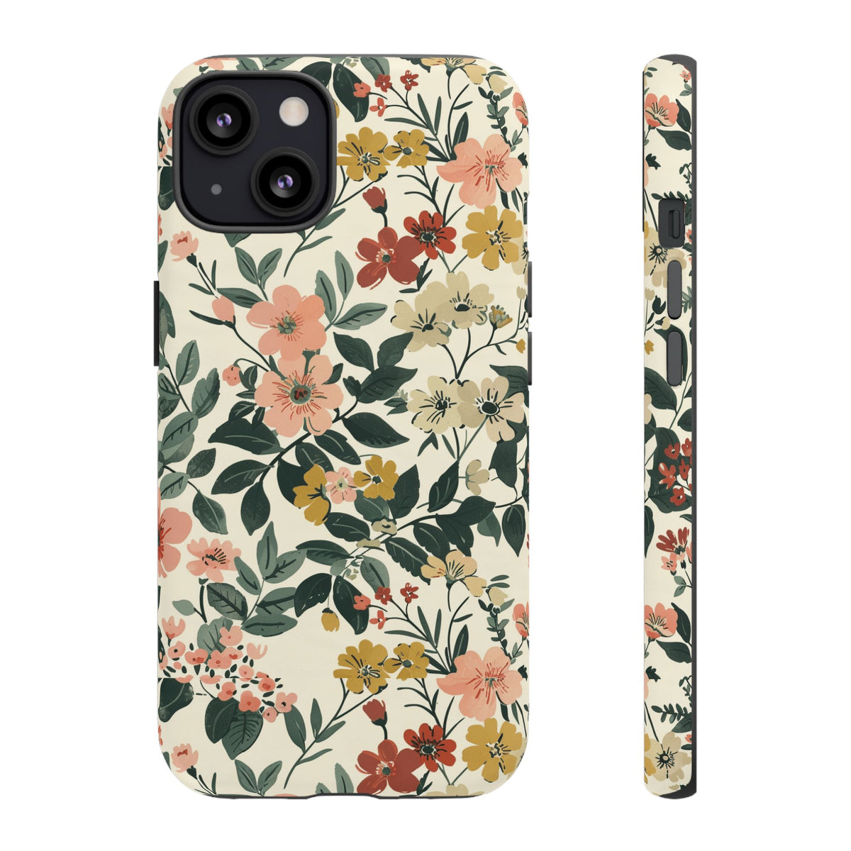 Flower-Themed Phone Case – Elegant Protection with a Floral Twist