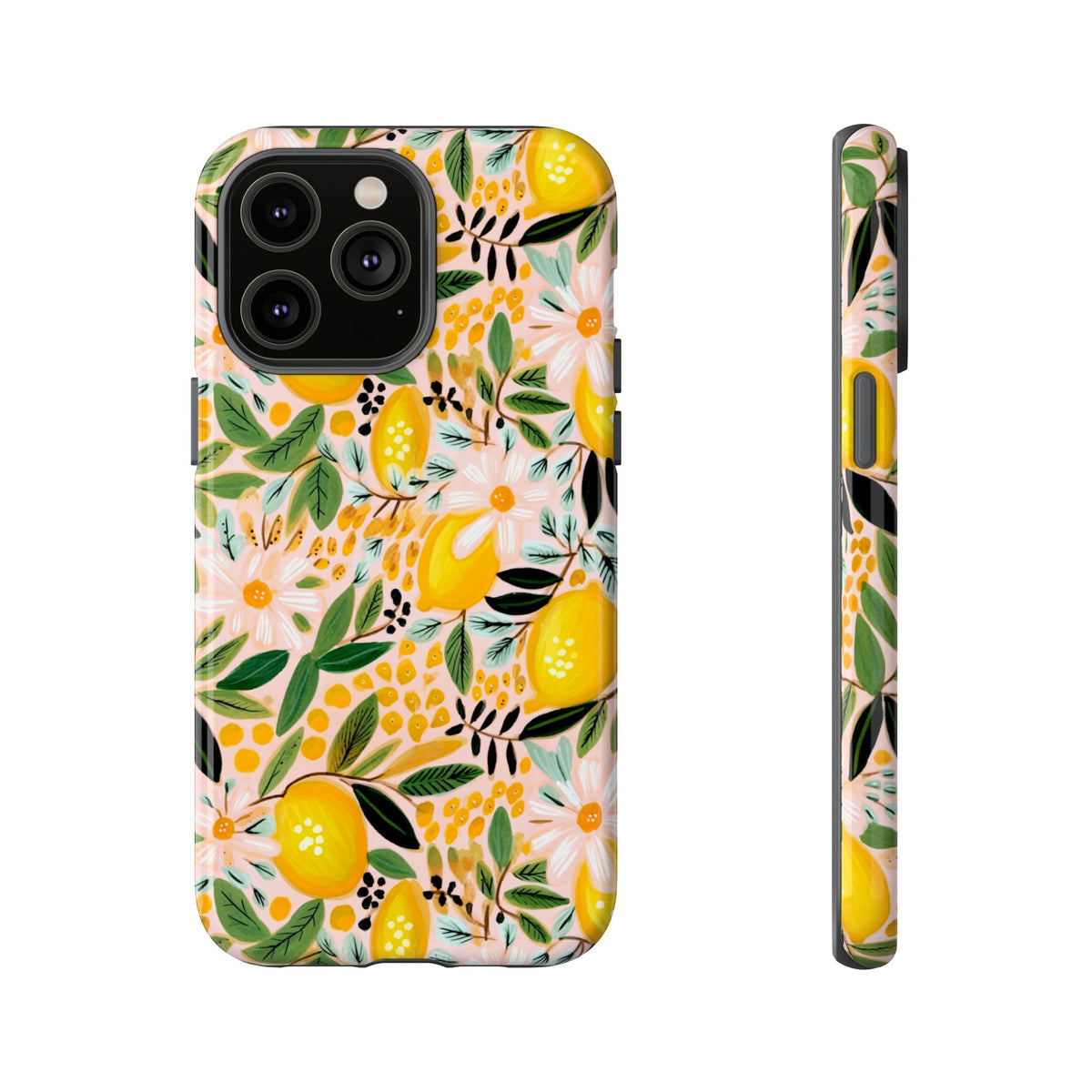 Cute Summer Lemons Phone Case – Refreshing Citrus Design for Your Phone 2